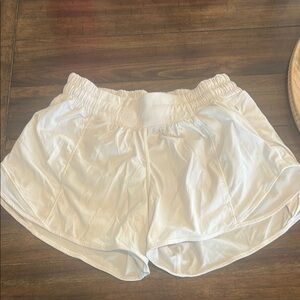 lululemon athletica White Athletic Shorts
